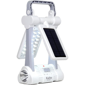 Kaito KA768 Multi-Functional Twin-Panel Rechargeable & Portable Solar LED Lantern