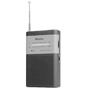 Kaito KA230 Pocket AM/FM Radio, Black