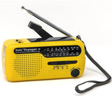 Kaito V2 Best NOAA and SW Portable Solar/Hand Crank AM/FM, Shortwave & NOAA Weather Emergency Radio with USB Cell Phone Charger & LED Flashlight, Yellow