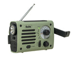 Kaito KA380 Solar Crank AM FM Emergency Weather Radio with Flashlight